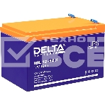 Батарея Delta HRL 12-12 X (12А\ч, 12В) свинцово- кислотный  аккумулятор, фото2