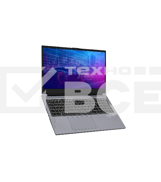 Ноутбук OSIO CyberLine C150i-002 серый i5-12600H /NVidia RTX 4050/16/512/NoOS/(Ghz)/Gb/Ext: + не МПТ