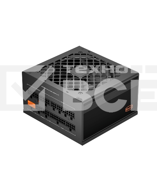 Блок питания PCCooler, 1000W 80 PLUS Gold (ATX, 3.1, Full modular, 1x24(20+4)pin, 2xCPU 8(4+4)pin, 3xPCIe*2 8(6+2)pin, 1x12VHPWR, 9xSATA*3, 3xMOLEX4pin, Active, 120x120мм, 140x150x86мм, APFC, OVP/UVP/SCP/OPP/OCP/OTP/SPD, black)