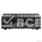 Платформа системного блока Nettop ASUS NUC Model: NUC15CRK, Intel Core 3 Processor 100U, 2xDDR5-5600 SO-DIMM supp, Intel Graphics, Wi-Fi 7, BT v5.4, 3xUSB 3.2 Gen2, 1xUSB 2.0, 1xUSB 3.2 Gen2 Type-C + 2xT-bolt (incl. DP 2.1 and USB4), 2xHDMI 2.1, 1xRJ45 LAN, 1xDC-in, Supp: 128Gb~8TB M.2 2280 NVMePCIe5.0x4 SSD or 128Gb~8TB M.2 2280 NVMePCIe4.0x4 SSD + 128Gb~2TB M.2 2242 NVMePCIe4.0x4 SSD, 19VDC, 6.32A, 120W Adapter, W/O OS, ASUS LOGO, черный, фото3