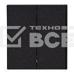 Выключатель Kranz STRONG 2 кл перекрестный (переключатель) 10А с/у антрацит, фото 1