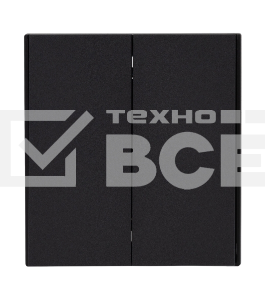 Выключатель Kranz STRONG 2 кл перекрестный (переключатель) 10А с/у антрацит