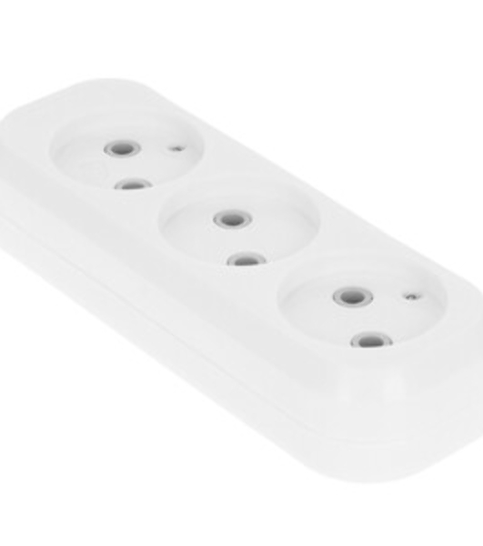 Удлинитель бытовой Smartbuy (SBE-10-3-03m-N) 3 гн х 3,0 м белый