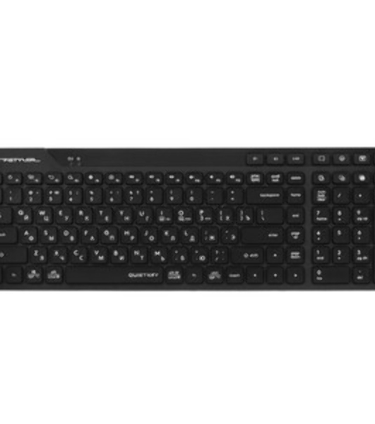 Клавиатура A4Tech FBK27C AS беспроводная, Bluetooth, радиоканал, чёрный