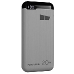 Портативный аккумулятор More choice (4620202550552) PB22-20 с кабелем 2USB 2.1A - 20000mAh белый, фото6