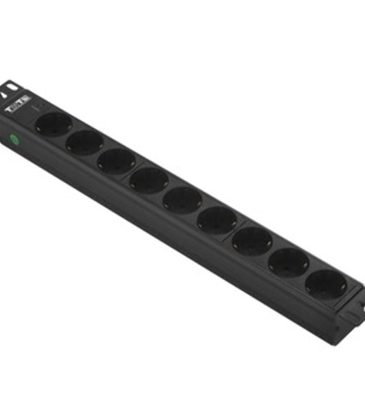 Управляемый блок распределения питания Lanmaster TWT-PDU19-16A9P-3.0 верт.размещ. 8xC13C13 базовые 10A C14