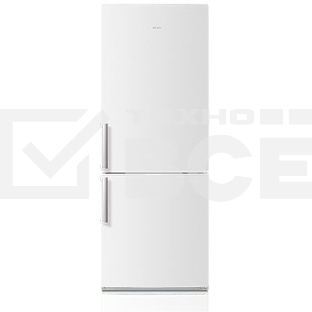 Холодильник Atlant 6224-101 белый двухкамерный 275/100л морозилка сбоку, Side by Side