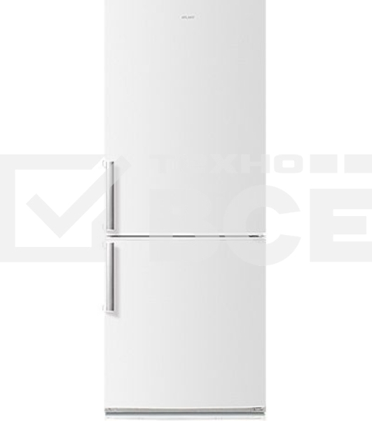 Холодильник Atlant 6224-101 белый двухкамерный 275/100л морозилка сбоку, Side by Side