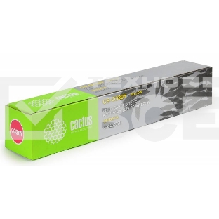 Картридж лазерный Cactus CS-O330Y жёлтый (3000 стр.) для OKI C330/C530