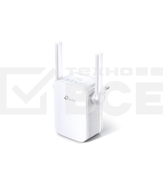 Двухдиапазонный усилитель беспроводного сигнала TP-Link (ретранслятор), 867 Мбит/с на 5 ГГц + 300 Мбит/с на 2,4 ГГц (SOHO RE305) поставляется без кабеля RJ-45