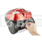 Пылесос Centek CT-2535 красный/черный, 350/2000 Вт, уборка сухая, пылесборник контейнер, 1,5 л, фото4