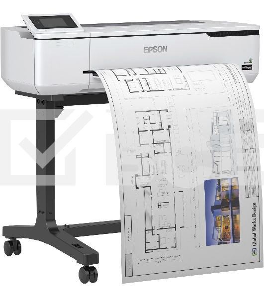 Плоттер струйный Epson SureColor SC-T3100 (C11CF11302A0), A1, цветной, 24