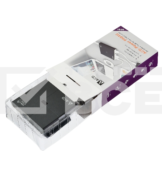 Сетевое зарядное устройство  ACD-P904U-V1B 90Вт, 4xUSB 1PD+3QC, 3.6~20В/4.35А(max) RTL
