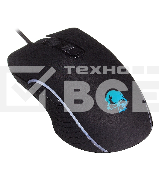Мышь Oklick 708G MYSTERY черный оптическая (3200dpi) USB (7but)