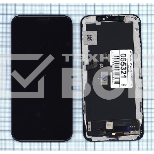 Дисплей для iPhone XS в сборе с тачскрином (AMOLED HX) черный