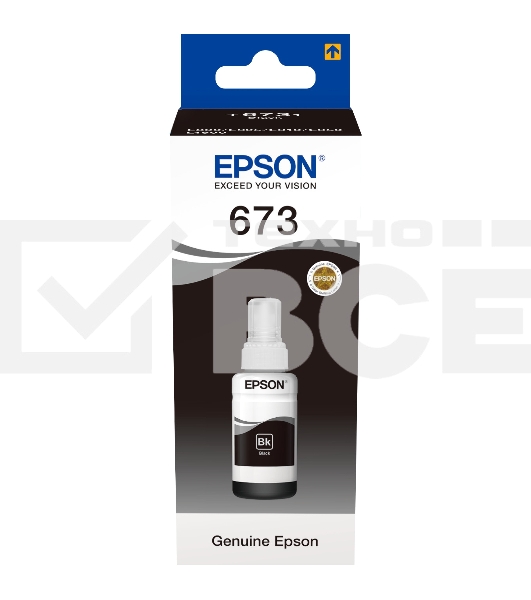 Чернила EPSON C13T67314A Epson для L800 (black) 70 мл