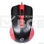 Мышь проводная Oklick 225M черный/красный, 1200 dpi, USB, кнопки - 3, фото6
