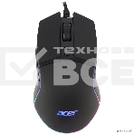 Мышь проводная Acer OMW121 черный, 6400 dpi, USB, кнопки - 6, фото2