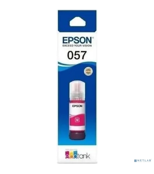 Чернила Epson 057 C13T09D398 пурпурный 70мл для Epson L18050