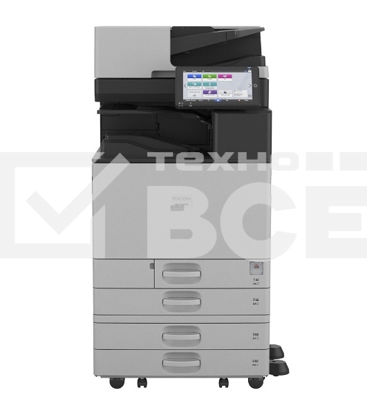 МФУ лазерный Ricoh IM C6010 (419337), А3, цветной, печ. до 60 стр/мин., скан. 150 стр/мин., 1200x1200 dpi (печ.), 600 x 600 DPI (скан.), USB, Ethernet