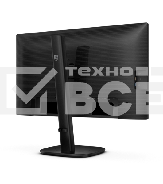Монитор 23.8' Philips 24B2U3301 IPS 1920x1080, 120 Гц, 4 мс, 16:9, 300 кд/м², HDMI 1.4, DP 1.4, USB-C (90 Вт), USB Hub (4x USB 3.2 Gen 1), 3.5 Jack, динамики (2x2 Вт), RJ45, HDR10, Adaptive-Sync, черный