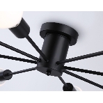 Светильник Ambrella light TR80411/8 BK черный E27/8 max 60W D950*150, фото5