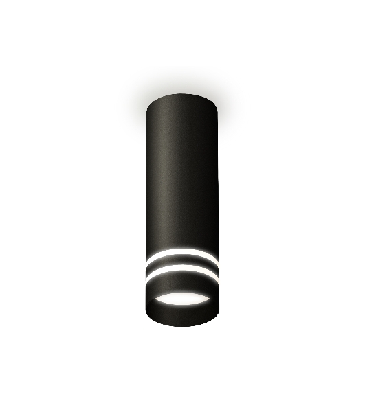 Светильник Ambrella Light XS6343042 SBK/FR черный песок/белый матовый MR16 GU5.3 (C6343, N6236)