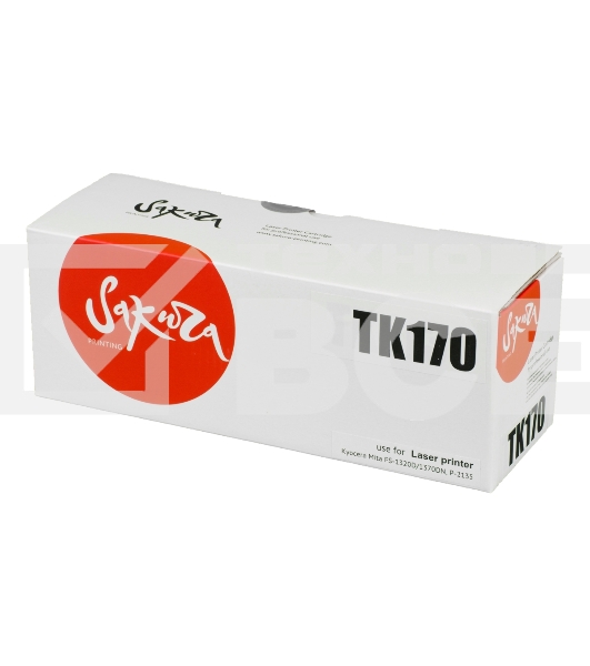 Картридж Sakura TK170/171/172/174 для Kyocera Mita FS-1320D/1370DN, P-2135 черный, 7200 к.