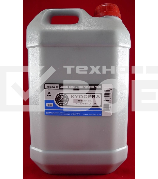 Тонер для Kyocera Universal (TK-3110/3160/3170/1110/1120/1130/1140/1150/1160/1170/1200/70/710/725/7105/7205) (кан. 1кг) B&W Premium (Tomoegawa) фас. Россия