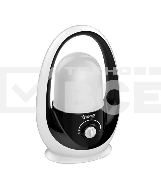 Фонарь светодиодный аккум. KOSMOS premium 8W LED регулировка яркости зарядное устройство 220/12В КОСМОС KOSAC6012HWLED