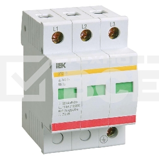 Ограничитель перенапряжения ОПС1-C 3P ИЭК MOP20-3-C