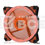 Вентилятор для корпуса Crown CMCF-12025S-1233 черный/оранжевый, 120 мм, 1650 об/мин, 23 дБ, 3 pin, фото 1