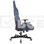 Кресло игровое Knight N1 Fabric синий Light-27 с подголов. крестовина металл, фото19