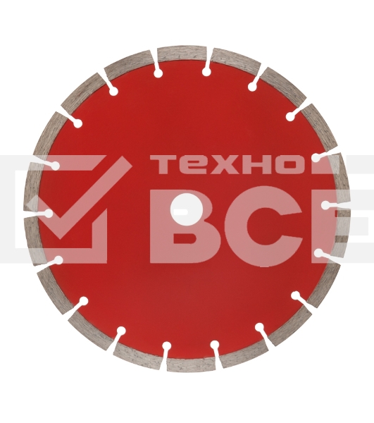 Диск алмазный отрезной сегментный 230x22.2 мм Kranz 