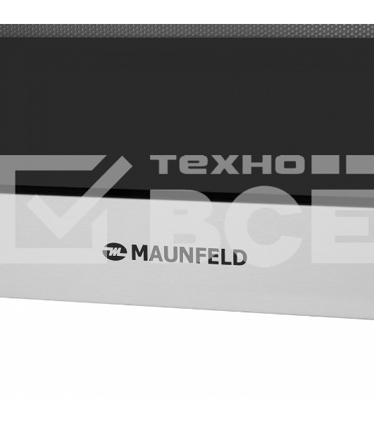 Микроволновая печь встраиваемая Maunfeld MBMO.25.8S нержавеющая сталь, 25 л, 900 Вт, переключатели - кнопки/поворотный механизм