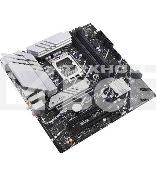 Материнская плата ASUS PRIME B760M-A WIFI D4, LGA 1700, Intel B760, 4xDDR4, 4xSATA, 2xM.2, 1xPCIe 4.0 x16, 1xPCIe 4.0 x4, 1xPCIe 4.0 x1, 2xHDMI, 1xDP, 1x 2.5Gb LAN, 2xUSB-A 3.2 Gen 2, 4xUSB-A 2.0, 3x3.5 мм, 7.1, mATX