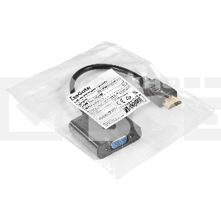 Кабель-переходник HDMI-VGA ExeGate EX-HDMIM-VGAF-0.2 (19M/15F, 0,2м)