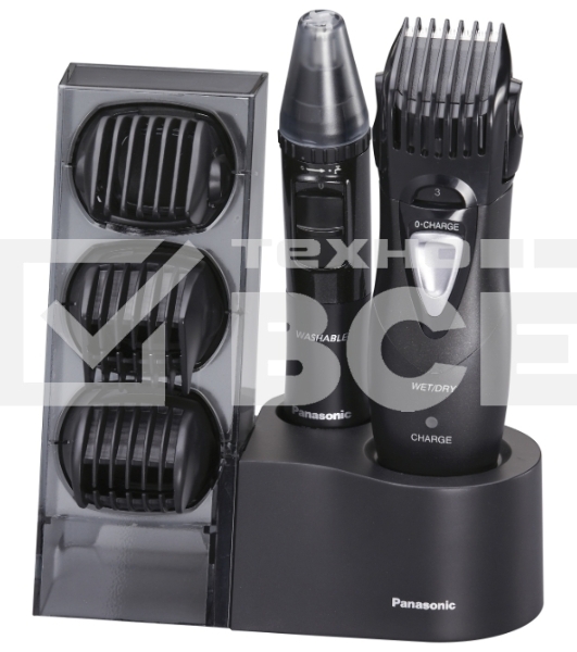 Машинка для стрижки Panasonic ER-GY10CM520 черный (насадок в компл:4шт)
