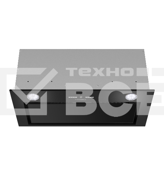 Кухонная вытяжка Maunfeld Fantasy 1000ST 60 черное стекло