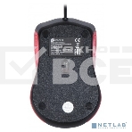 Мышь проводная Oklick 225M черный/красный, 1200 dpi, USB, кнопки - 3, фото7