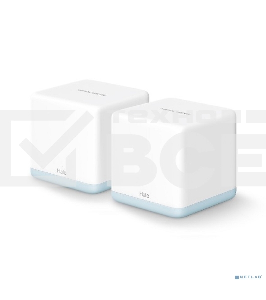 Система MESH AC1200 Whole Home Mesh Wi-Fi System, 2 Internal Antennas, 2 GB ports  (WAN/LAN)