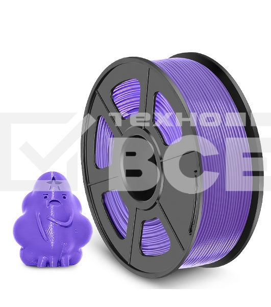 Филамент NVPRINT PETG Purple для 3D печати диаметр 1.75мм  длина 330 метров  масса 1 кг