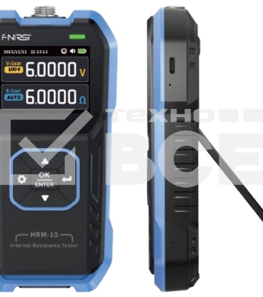 Тестер внутреннего сопротивления батареи FNIRSI HRM-10