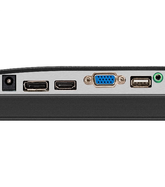 Монитор 23.8' ExeGate ProSmart EZ2400C IPS 1920x1080, 75 Гц, 3 мс, 16:9, 250 кд/м², VGA, HDMI 2.0, DP 1.2, USB, 3.5 Jack, динамики (2x3 Вт), FreeSync, черный