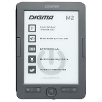 Электронная книга Digma M2 6' E-ink HD 758x1024 600MHz 128Mb/4Gb/SD/microSDHC/подсветка дисплея темно-серый (в компл.:обложка), фото5