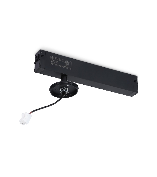 A2545 BK черный  крепеж трековый для корпуса DIY D60mm  232*60*80
