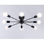 Светильник Ambrella light TR80411/8 BK черный E27/8 max 60W D950*150, фото4