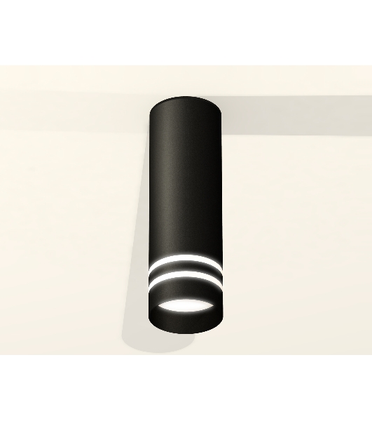 Светильник Ambrella Light XS6343042 SBK/FR черный песок/белый матовый MR16 GU5.3 (C6343, N6236)