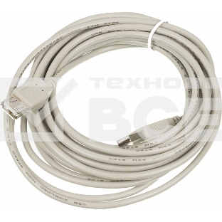 Кабель-удлинитель USB2.0 USB A (m)/USB A (f) 5м
