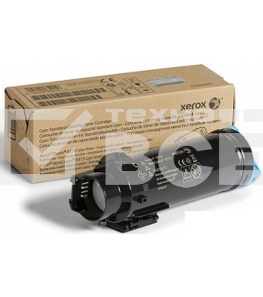 Картридж лазерный Xerox 106R03481 голубой для Phaser 6510/WorkCentre 6515 1000 стр.(Channels)